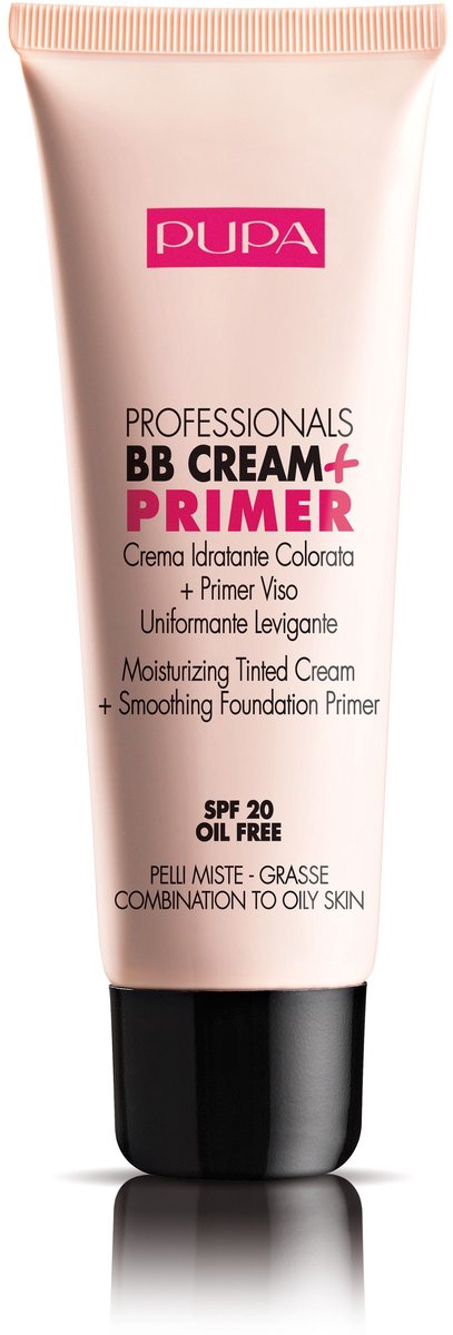 Bol.com Pupa Milano BB Cream + Primer For Combination To Oily Skin - 001 Nude aanbieding