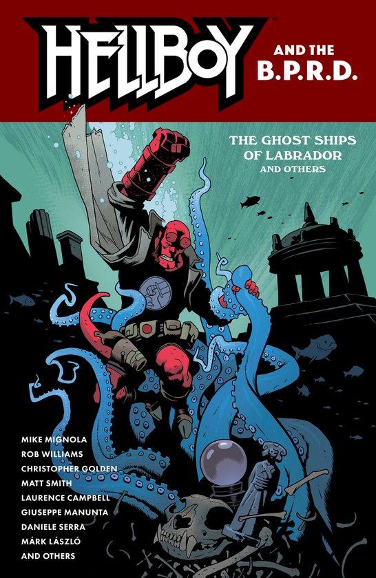 Hellboy and the B.P.R.D.- Hellboy and the B.P.R.D.: The Ghos ... - cover
