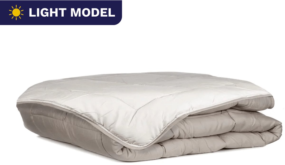 Zelesta Everyday Duo Zomerdekbed - Taupe & Linnen 240x260cm