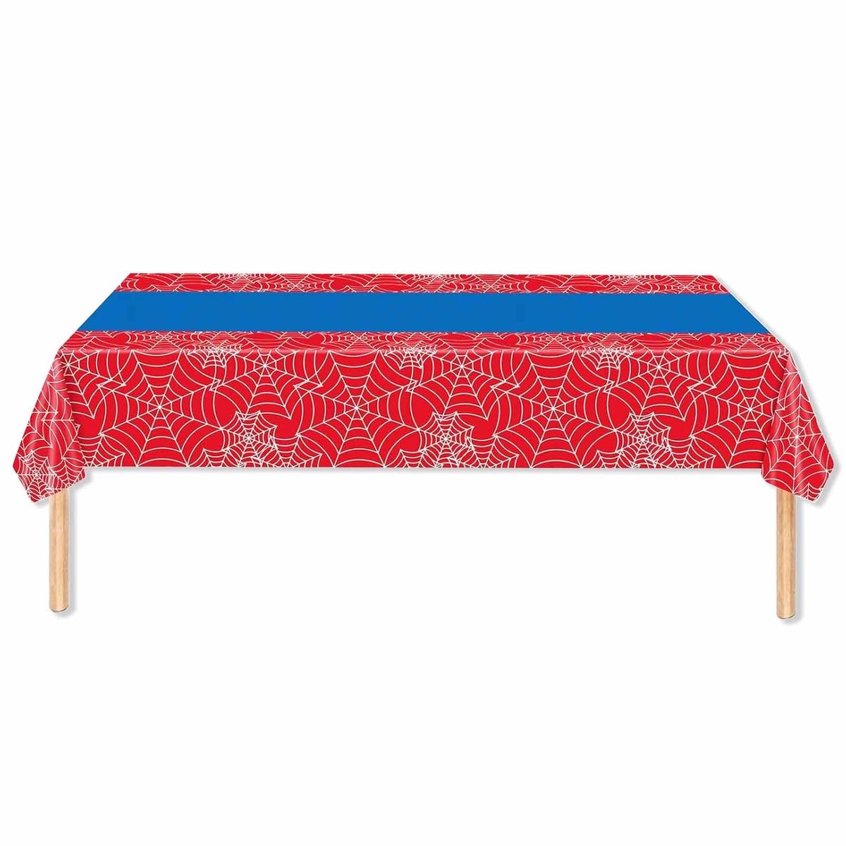 Verjaardag tafelkleed spin design 137 x 274 cm feestdecoratie party benodigdheden
