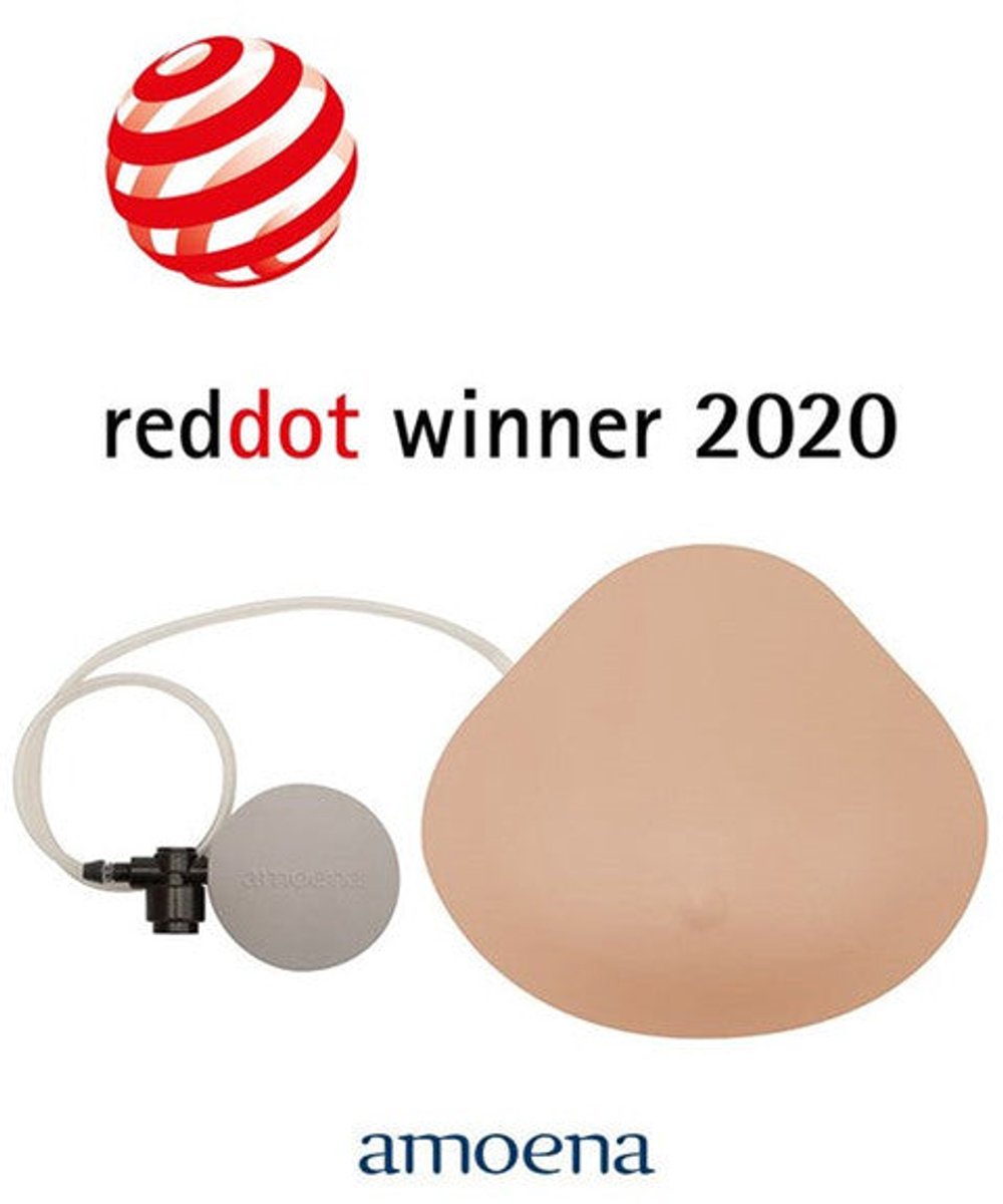 Amoena borstprothese Adapt Air Light 1SN - Ivoor - Maat 13