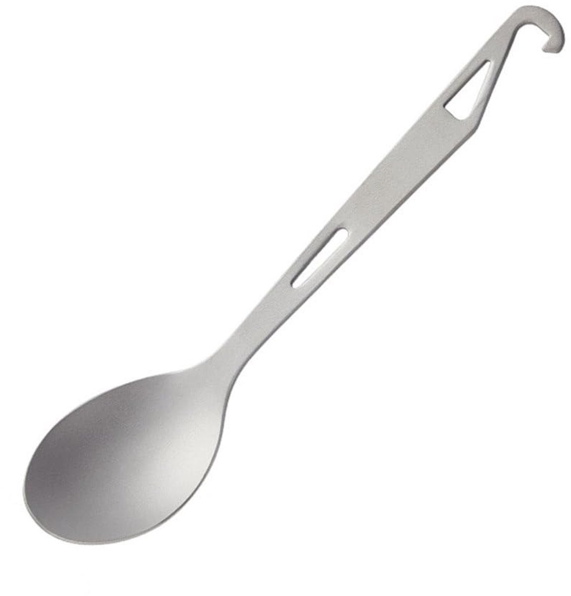 ZEYNOMAX- Spork Titanium - 3-in-1 Lepel/Vork/Flesopener - Lichtgewicht - Draagbaar - Multifunctioneel - Geschikt voor Outdoor Activiteiten - Bestek
