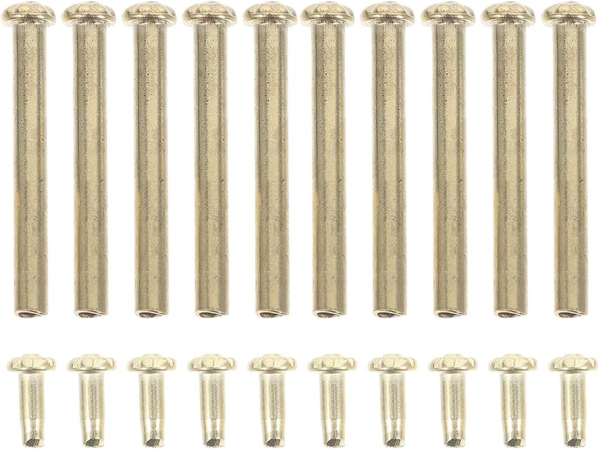 10 Sets Vervangende Nagels voor Vouwbare Handventilator, Rivet voor Fan Shaft en Accessoires