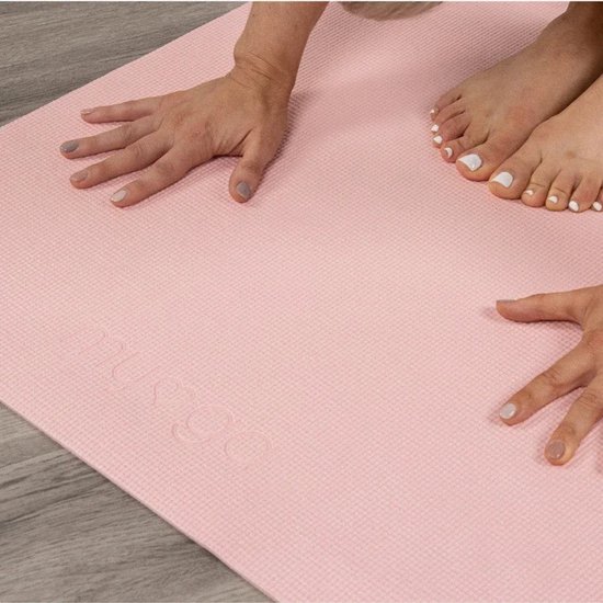 Yogamat basic 4 mm - Myga - dusty pink van Yogamat — afbeelding 3