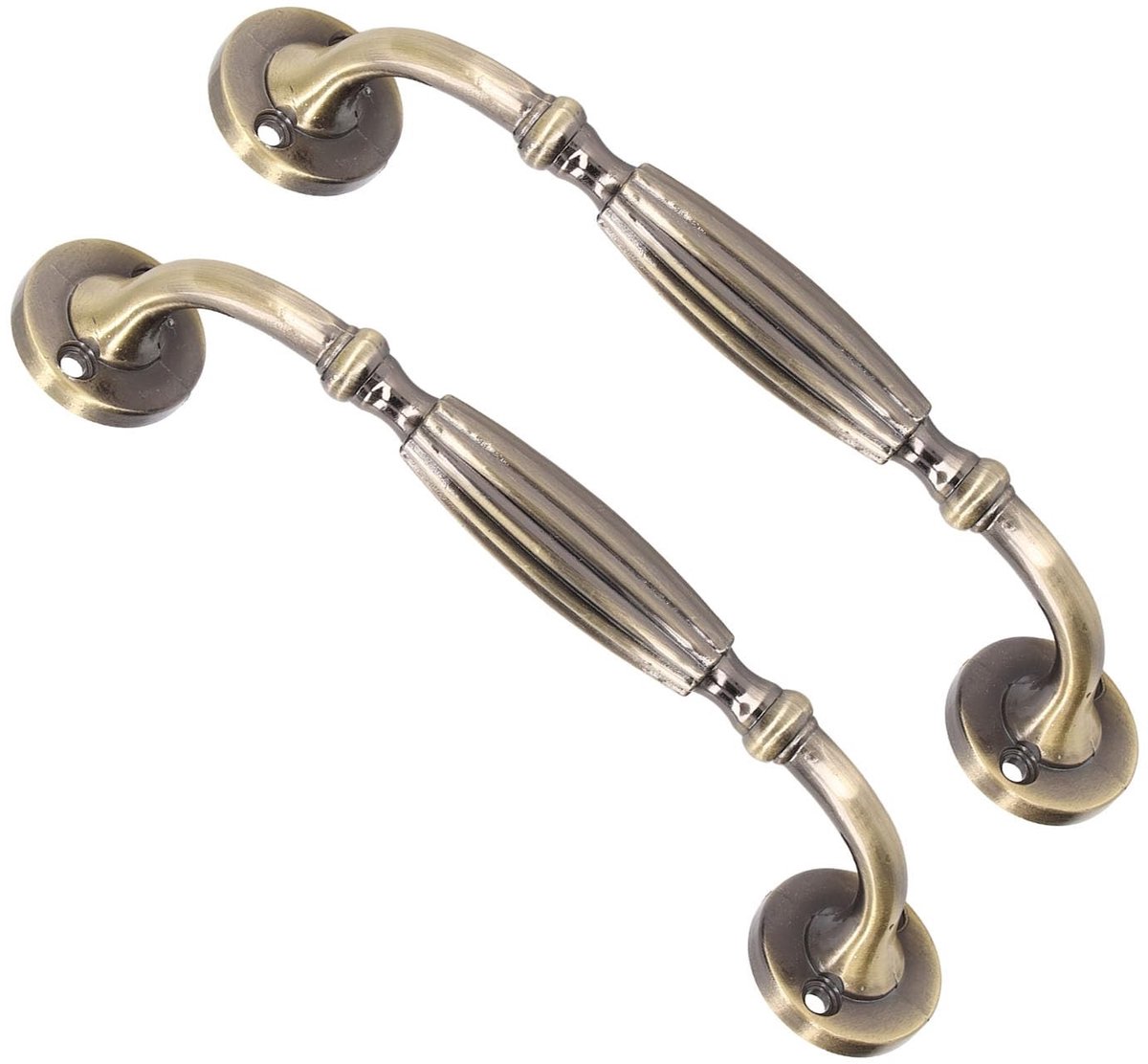 Dailygoods- Deurgreep Antieke Koper - Aluminium Deurgrepen - Retro Deurklink - Schuifdeurkast Handgreep - Vintage Design - Hoogwaardige Afwerking