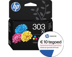HP 303XL - Inktcartridge - Origineel - Kleur + Instant Ink tegoed