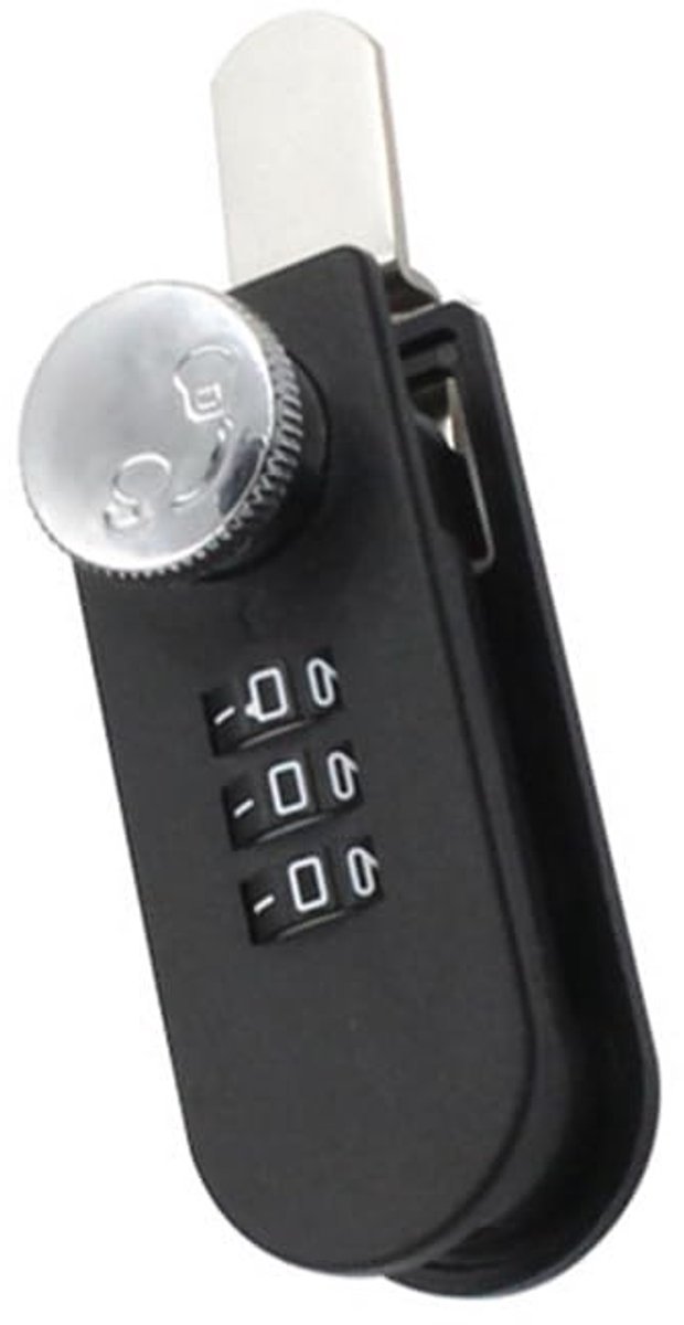 JHUBERS - Keyless Combinatieslot voor Kasten - 3-Cijferige Code