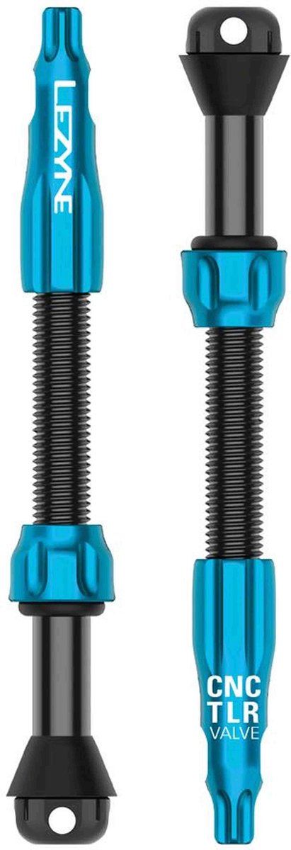 Lezyne CNC TLR ventiel Pro 60 mm - blauw