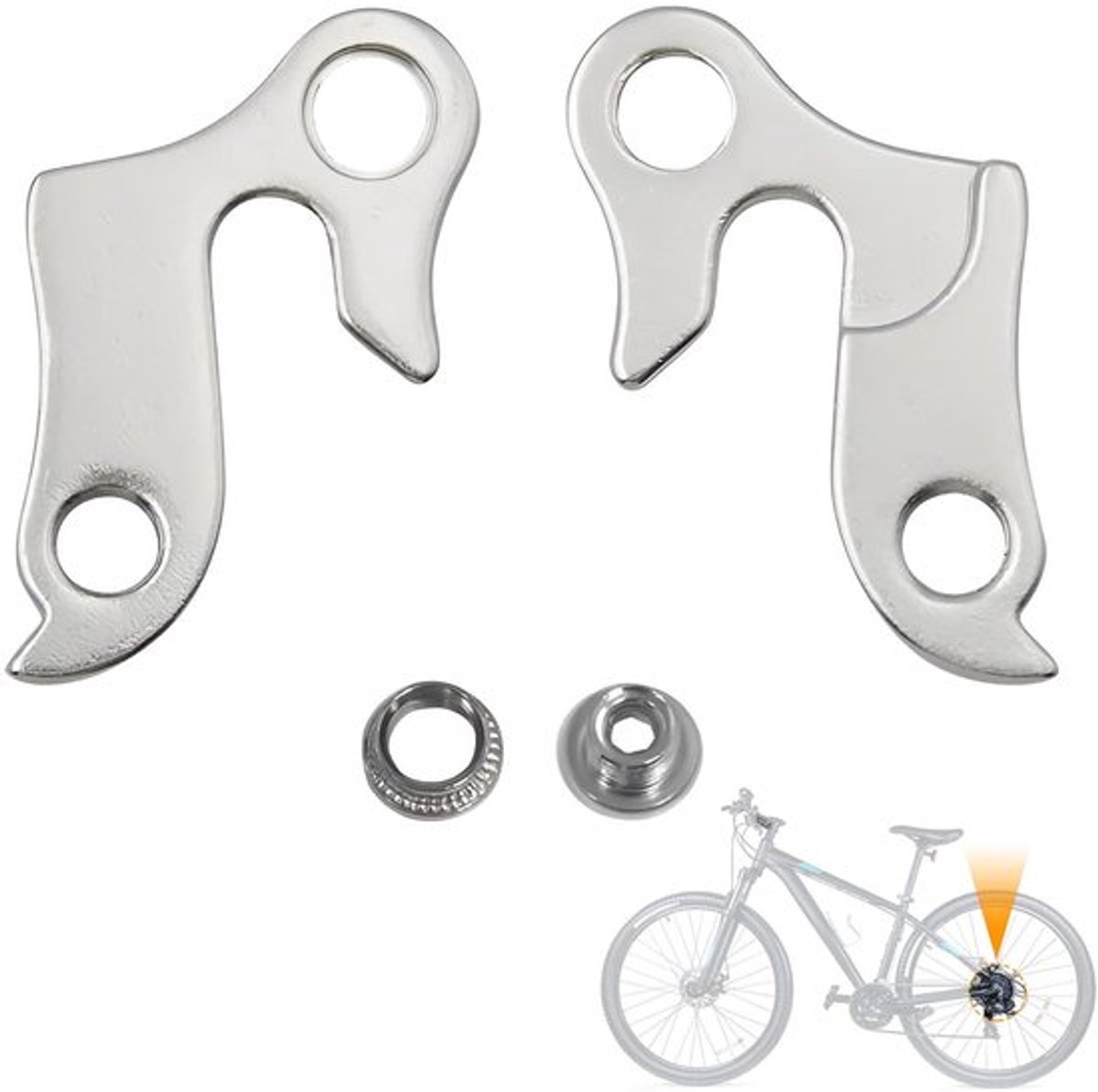 Allecto - Fietsophangadapter - Aluminium ophangsystemen voor fietsen