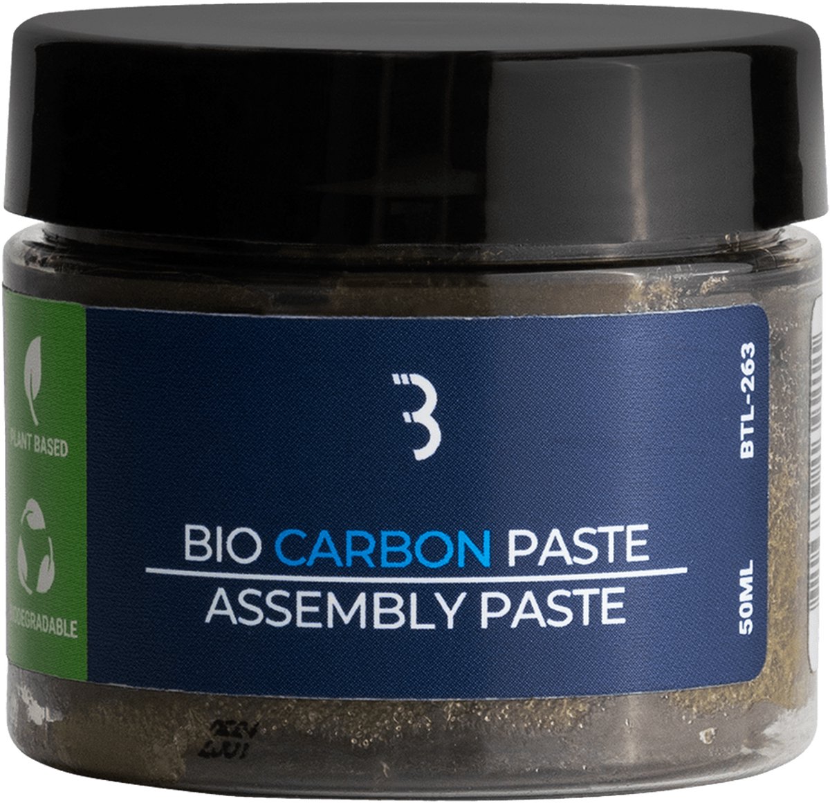 BBB Cycling Biologische Carbon Montagepasta Fiets - Voor Zadels, Zadelpennen en Sturen - Montagevet Carbon - 50ml - BioCarbonPaste BTL-263