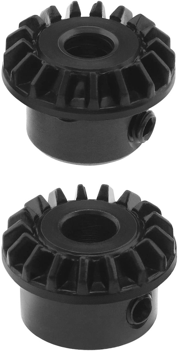 Dailygoods- Haak Timing Drive Gear Set - 2 Stuks - Compatibel met Singer 513/514/534/538 - Staal/Kunststof - Afmetingen zoals afgebeeld - Zwart - Naaimachineonderdeel