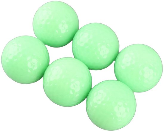 Dailygoods- Golfballen 6 Stuks - Oplichtende Golfballen - Nacht Golfballen - Fluorescerende Oefenballen - Zacht en Duurzaam - Eenvoudig te Heropladen - Lichtgevende Golfballen van Dailygoods — afbeelding 4