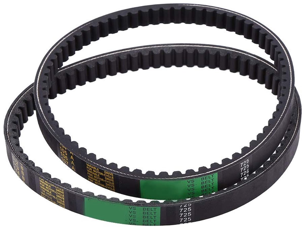 Dailygoods- Aandrijfriem Rubber - Geschikt voor Hammerhead 80T / TrailMaster Mid XRX - Hittebestendig - Duurzaam - Afmetingen 22 x 1 x 1,9 cm - Perfecte Vervanging - Kartsriem