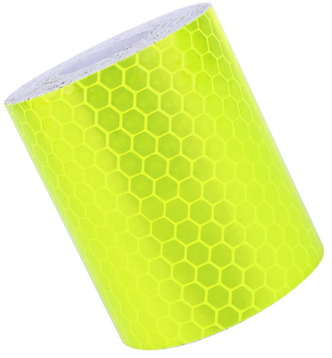 Dailygoods- Reflecterende Tape - Zelfklevend - Veiligheidswaarschuwingstape - Reflectoren - Fluorescentie - PVC Materiaal 300 Cm - Waarschuwingstape