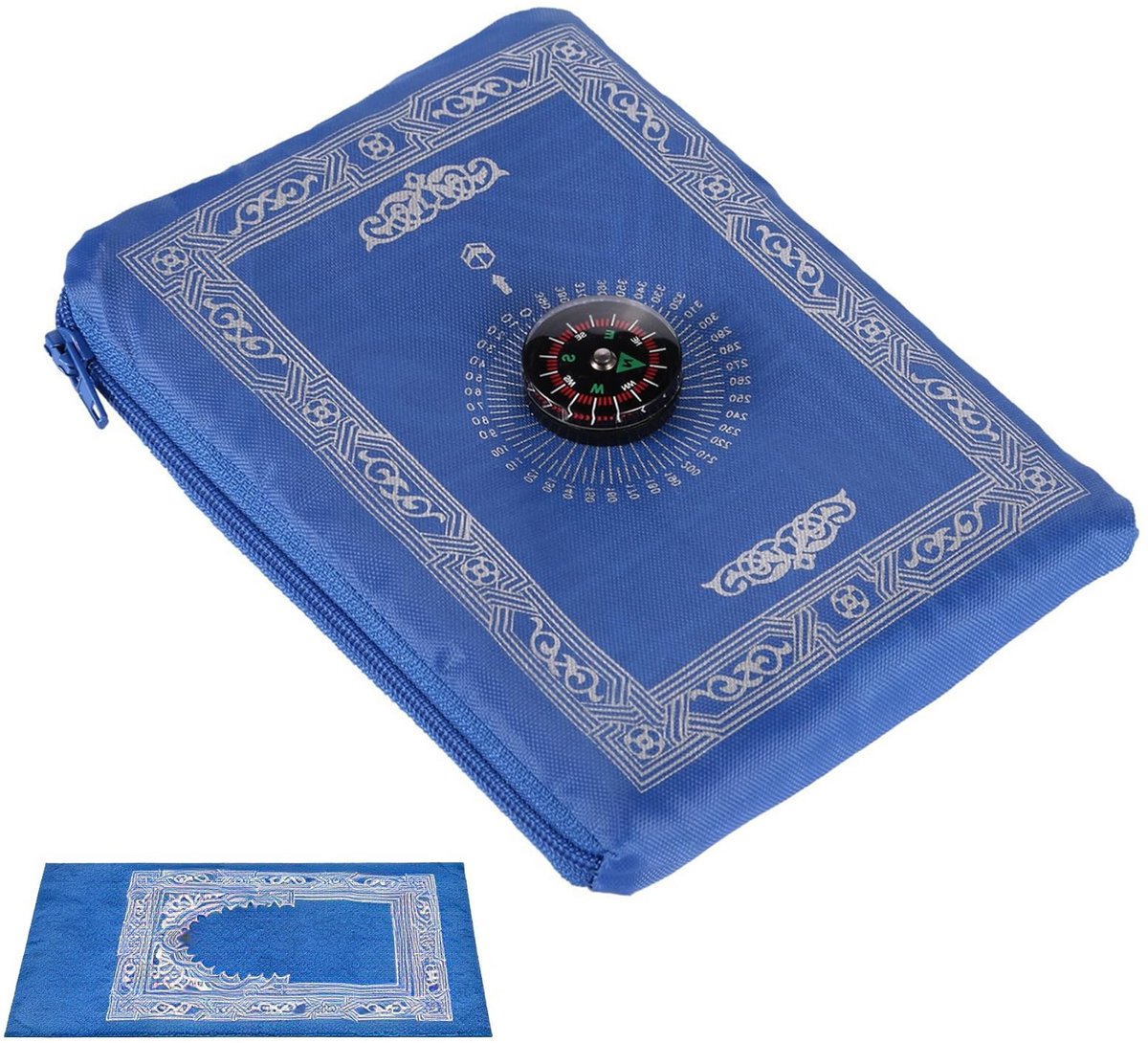 Dailygoods- Gebedstapijt Waterafstotend - Draagbaar Reisgebedstapijt - Polyester - 100 x 60 cm - Eenvoudige Stijl - Uniek Design - Reisgebedskleed