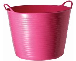 Flexibele Kuip - Grijper Emmer - Tuinieren en Klussen - Duurzaam Materiaal - 38 Liter - Roze