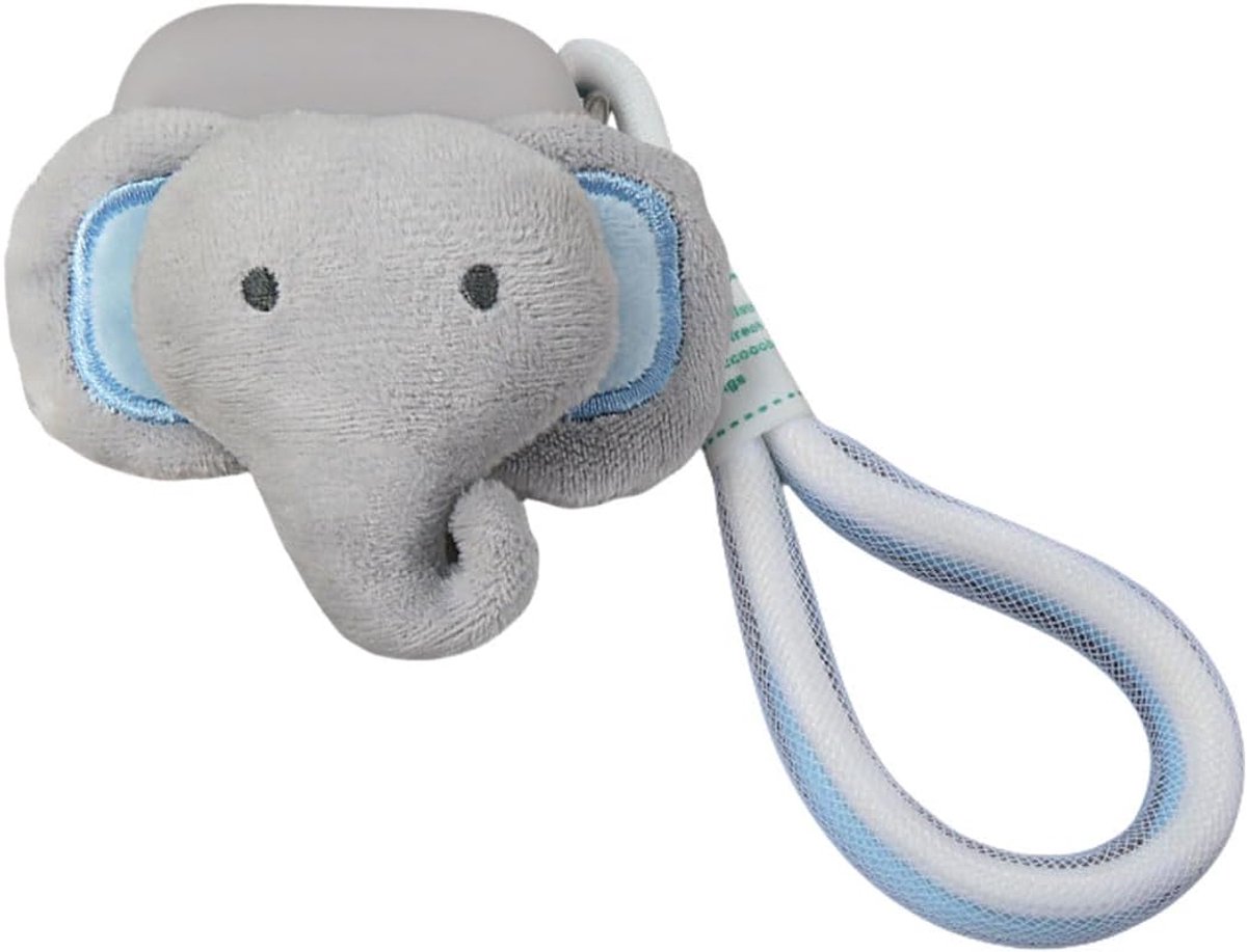 Oortelefoon Case - Beschermhoes - Opladen en Beschermen - Handgemaakt Ontwerp - 5 x 3 x 1 cm - Grijs