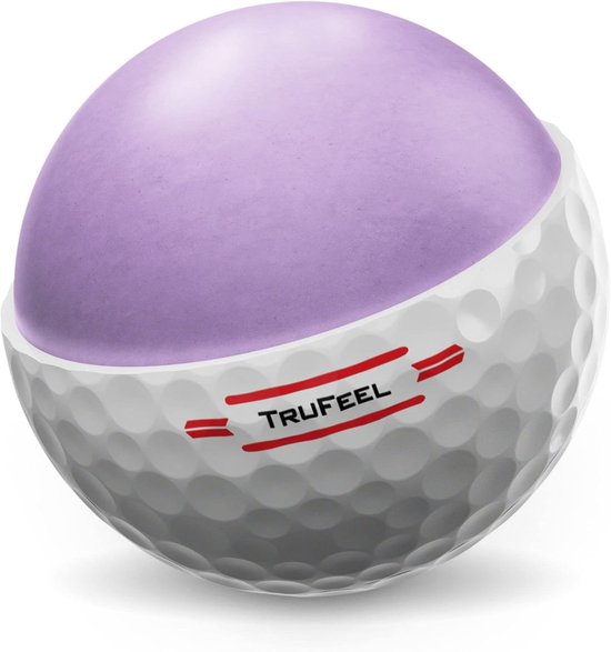 Golfballen - Sportballen - Golven op de baan - Zacht gevoel - 12 stuks - Wit — afbeelding 2