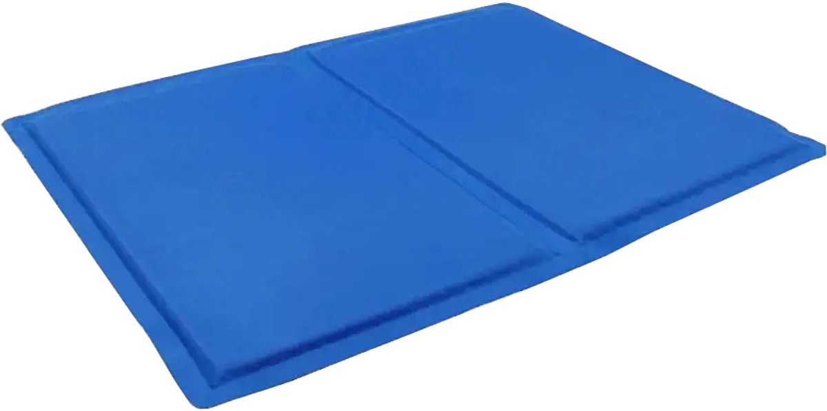 Waterdichte Koelmat voor Hond en Kat 50x40 cm – Zelfkoelende Gel Mat voor Huisdieren – Antislip & Opvouwbaar – Verkoelende Ligmat voor Hond, Kat en Andere Dieren – Reisvriendelijk & Eenvoudig te Reinigen – kattenbed zomer – Blauw – 31569 – foto 7