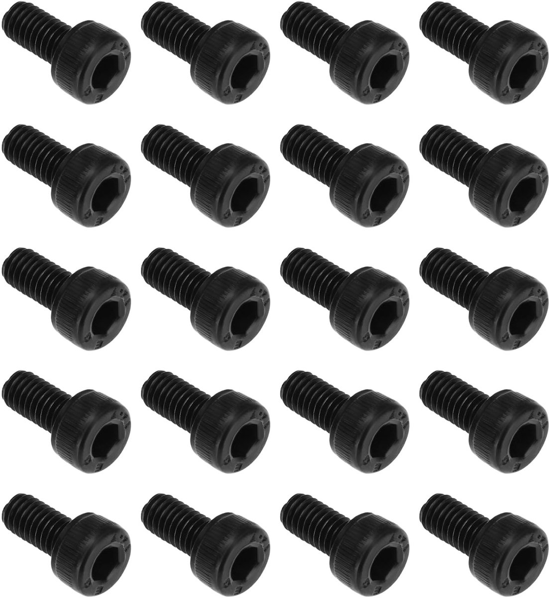 Dailygoods- Fietspedalen Bouten - 48 Stuks - M4 x 8 mm - Zeshoekig - 40Cr Gelegeerd Staal - Compatibel met Nukeproof Horizon Pro - Pedaalbouten