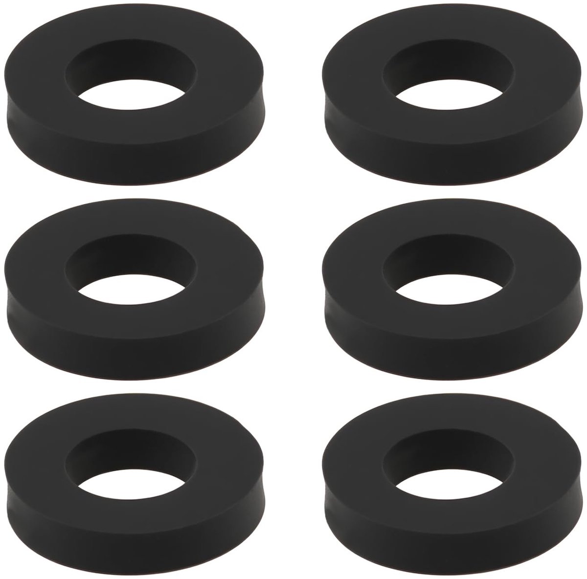 Dailygoods - 6 Stuks Vervangende Ringen voor Golfclub Hoofd