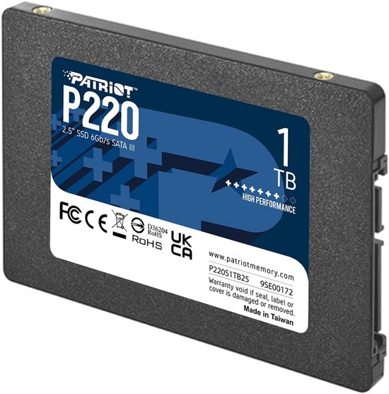 Interne SSD - Opslagstation - Snellere PC - SATA 3 Controller - 1 TB - Zwart — afbeelding 3