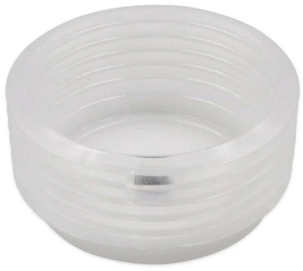 Dailygoods - Boor-stofverzamelaar - Stofafscheider - Schokbestendig - Diameter 160 mm - Gatenzaag-stofvanger - Geschikt voor gipsplaten - Kleur: trans...