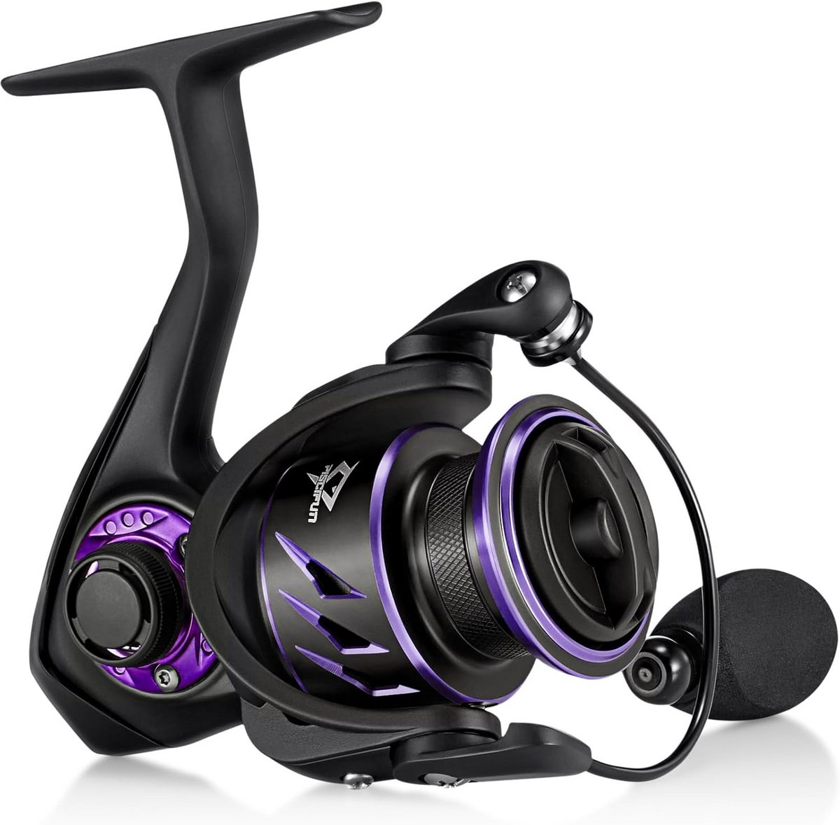 Vismolen - Spinning Reel - Vissen - Waterdicht Ontwerp - Serie 1000 - Paars