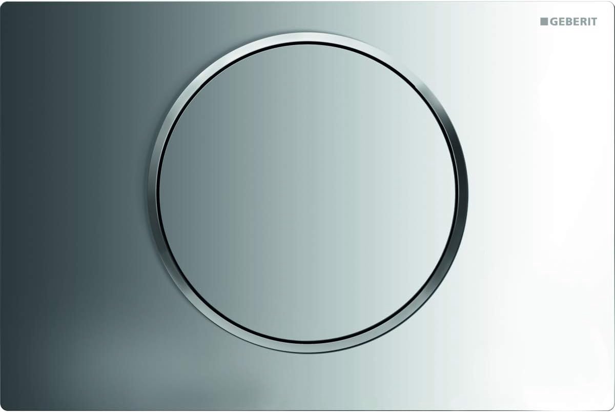 Bedieningsplaat Toilet - Spoelplaat - Badkamer vernieuwen - Chroom-glans afwerking - 295 cm - Chroom