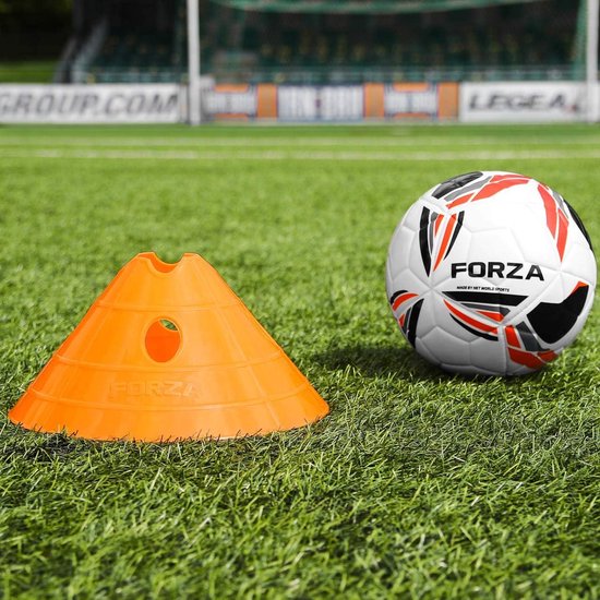 Trainingskegels - Markeer Kegels - Sport Training - Weerbestendig PVC - 20 stuks - Oranje — afbeelding 3