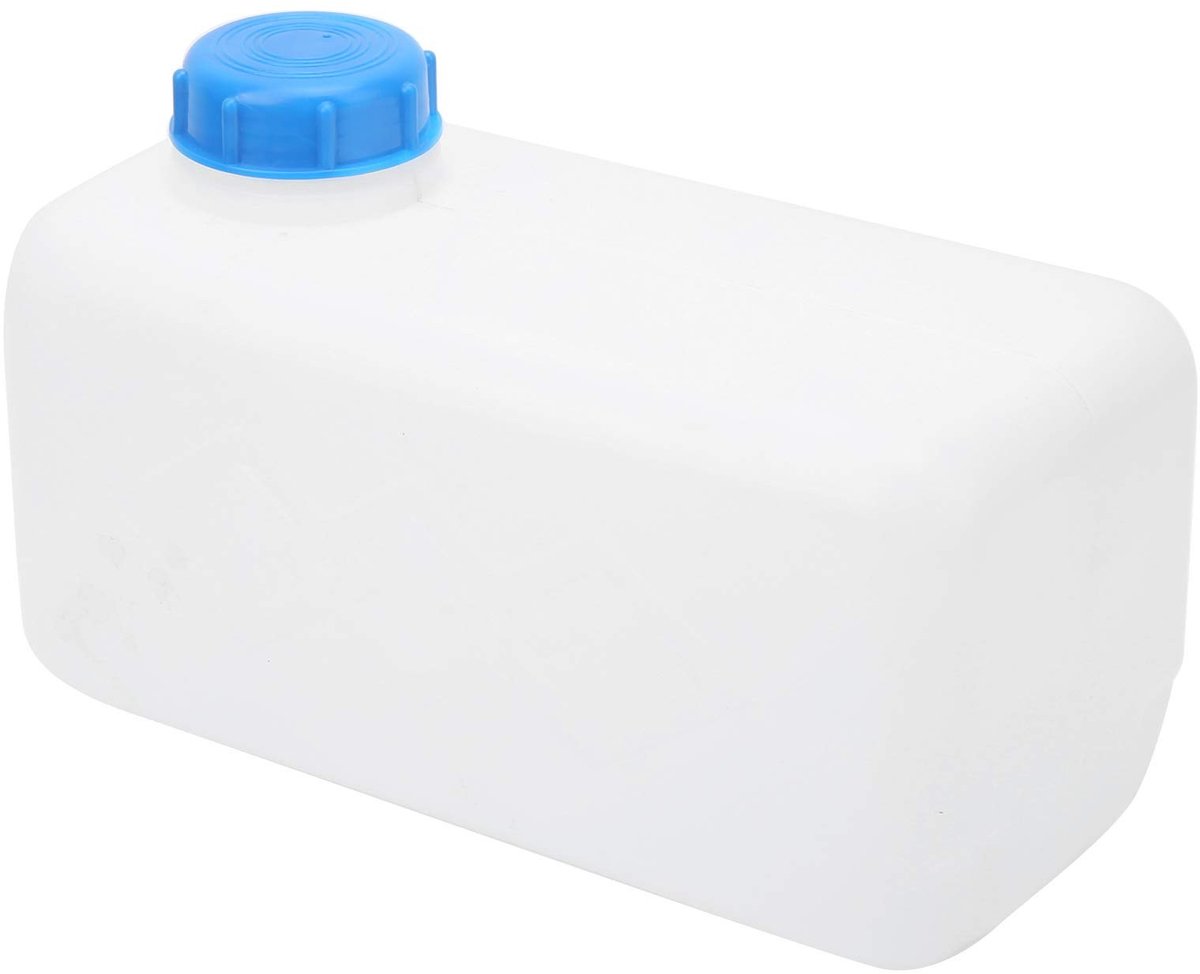 Dailygoods - Benzine Tank - 5.5L Grote Capaciteit - Duurzaam en Lekbestendig - Blauw - Ideaal voor Auto en Vrachtwagen - Praktisch en Handig