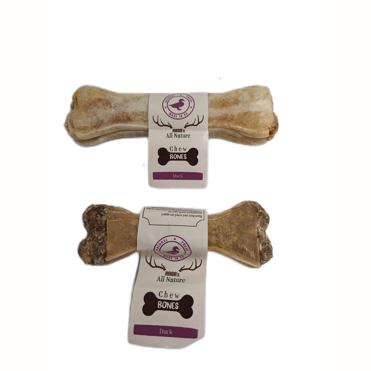 Haba's - Kauwartikelen - Hab All Nature Kauwbot Met Zalm-115g 17cm Hab06302 - 197390