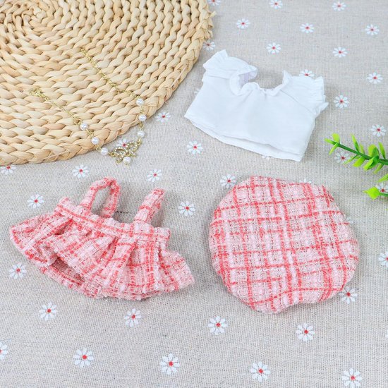 Poppenkleding Set (3 Stuks) voor La Bubu Poppen (17 cm) - Kostuums en Accessoires van Merkloos — afbeelding 5