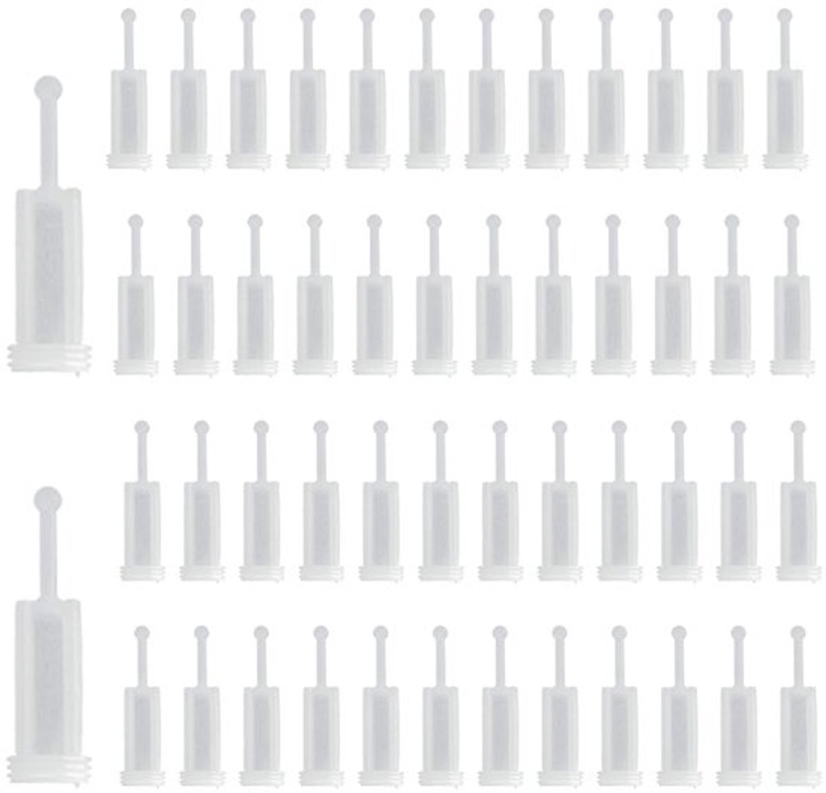Dailygoods- Spuitverf Filter 50 Stuks - Zwaartekracht Zeefjes