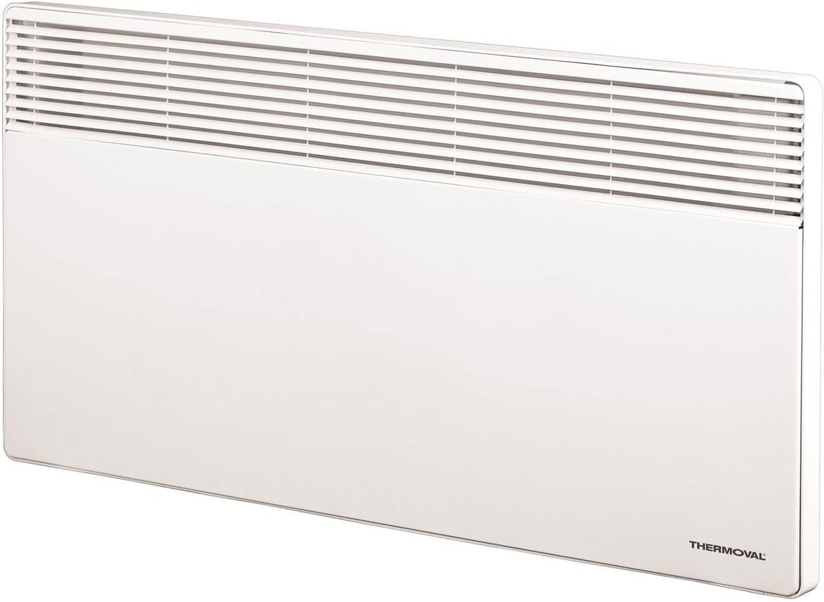 Elektrische verwarming - Convector radiator - Ruimte verwarmen - Vorstbewaking functie - 52 x 475 cm - Wit