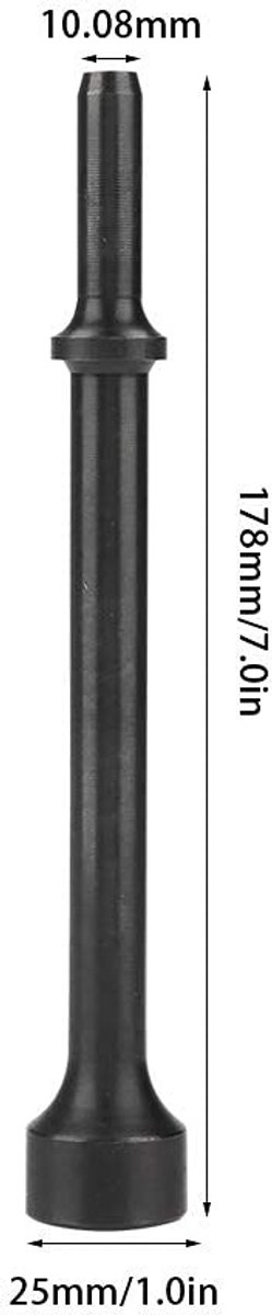 Dailygoods- Persluchthamer Slagvast - Pneumatische Hamer - Carrosserievorming - Staalproductie - Bandenreparatie - 178 mm Lengte - Lucht Hamer