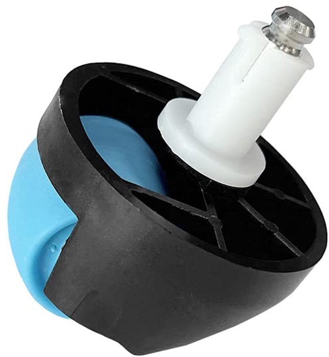 Dailygoods- Voorwiel Reserveonderdeel - Voorwielsteun - Voorwiel Fiets - Accessoires - Stofzuigerrobot - Compatibel met Cecotec Conga 3090 - Stofzuigerrobotwiel