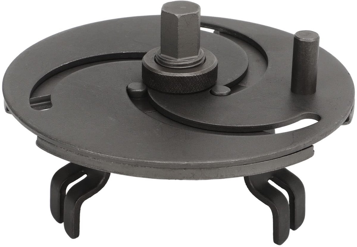 Dailygoods- Brandstofpompdopsleutel 3 Verstelbare Kaken - Tankdop Verwijderaar - Gereedschap voor Brandstofsensor - Roestvrij Koolstofstaal - Efficiënt en Innovatief - Tankdop Sleutel