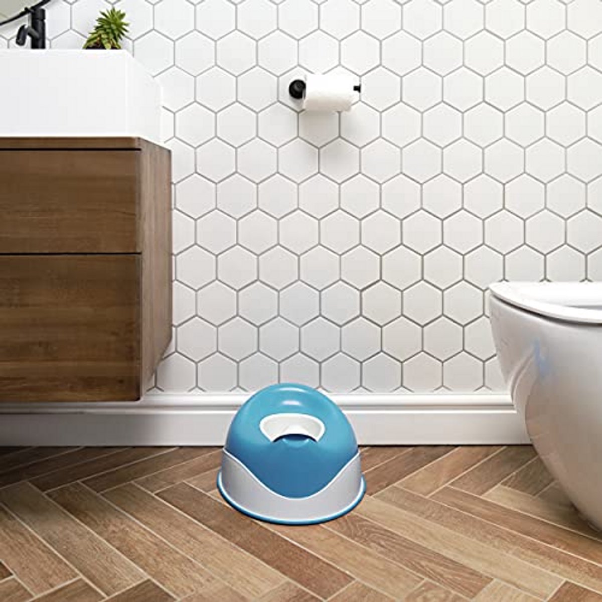 Pottypod Basix Potje - Zindelijkheidstraining Potje - Kind Zindelijk Maken - Verwijderbare Kom - 34 x 30 x 19 cm