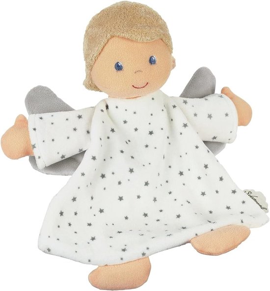 Knuffeldoek Beschermengel voor Baby's en Peuters - Zacht Velours en Nicki - Speelgoed voor Onderweg — afbeelding 3