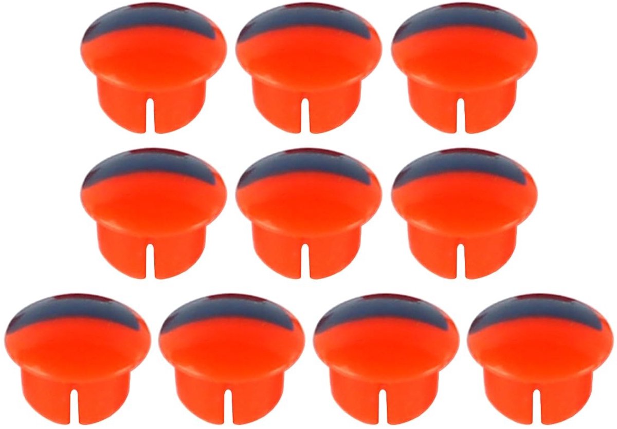 Dailygoods - 10 Stuks Kraanschakelaarlabels voor Temperatuurindicatie