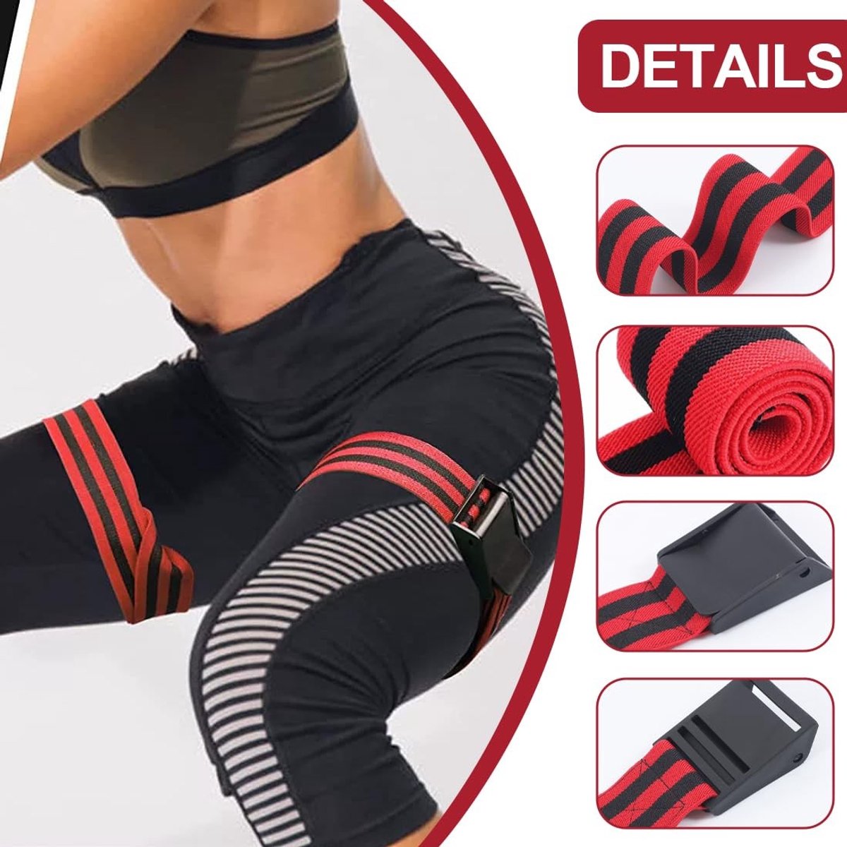 Dailygoods - 2 x Bloedstroombegrenzingsbanden voor Effectieve Training