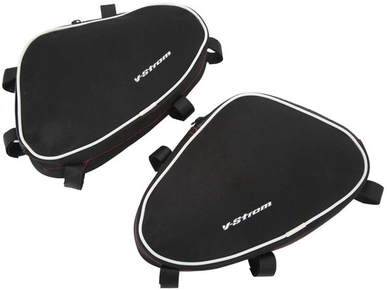 Dailygoods- Tassen - 2 Stuks - Waterdichte Motorfiets Tassen - Vervanging voor Suzuki V-Strom DL650/DL1000 - Eenvoudige Bevestiging - Extra Opbergruimte - Motorfietstas