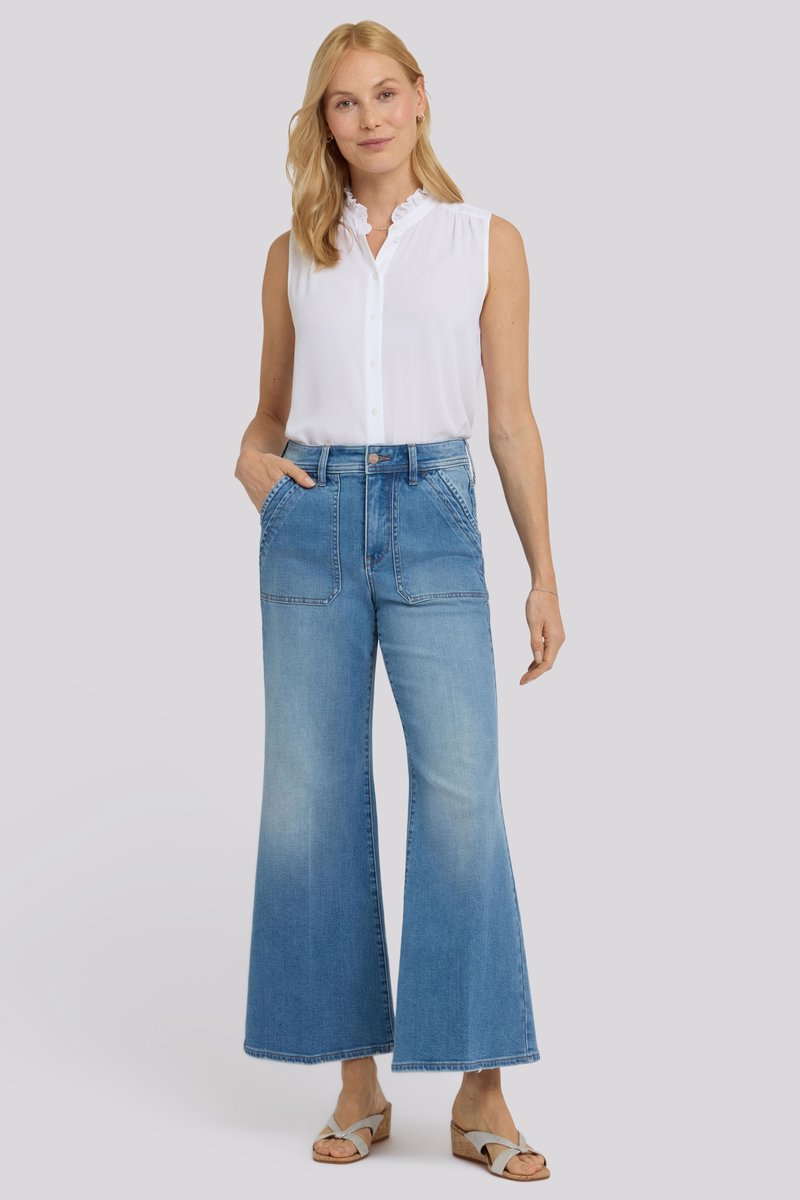 Mia Palazzo Ankle Jeans