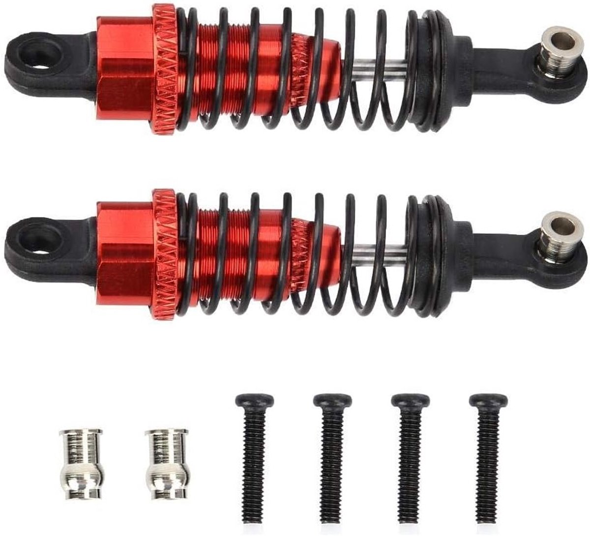 Metalen 65mm Schokdempers voor 1:18 RC Auto's - Versterkte Vervangingen voor Optimale Prestaties en Betrouwbaarheid