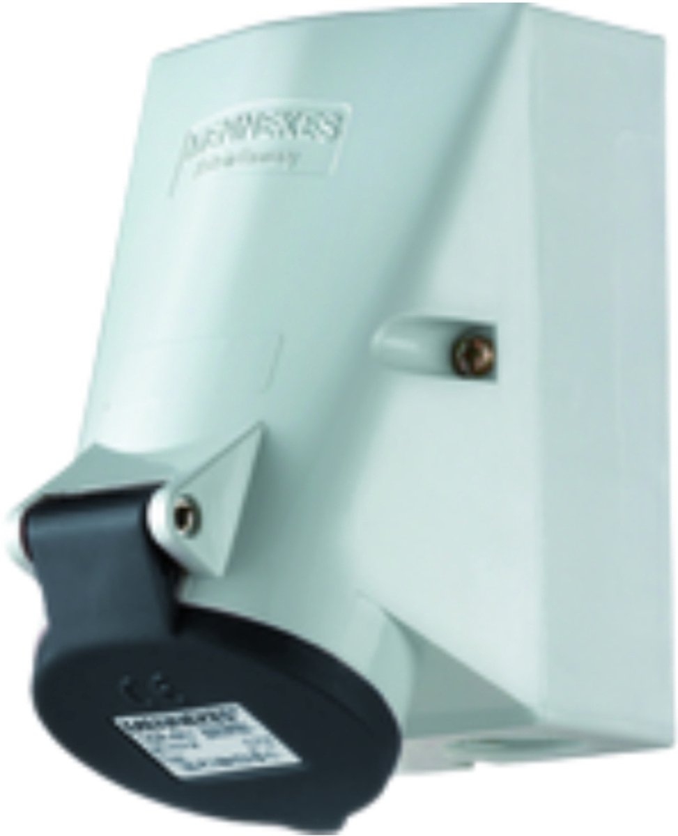 Mennekes CEE wandcontactdoos 5-polig 500V 7H 32A IP44 TwinCONTACT (1862)