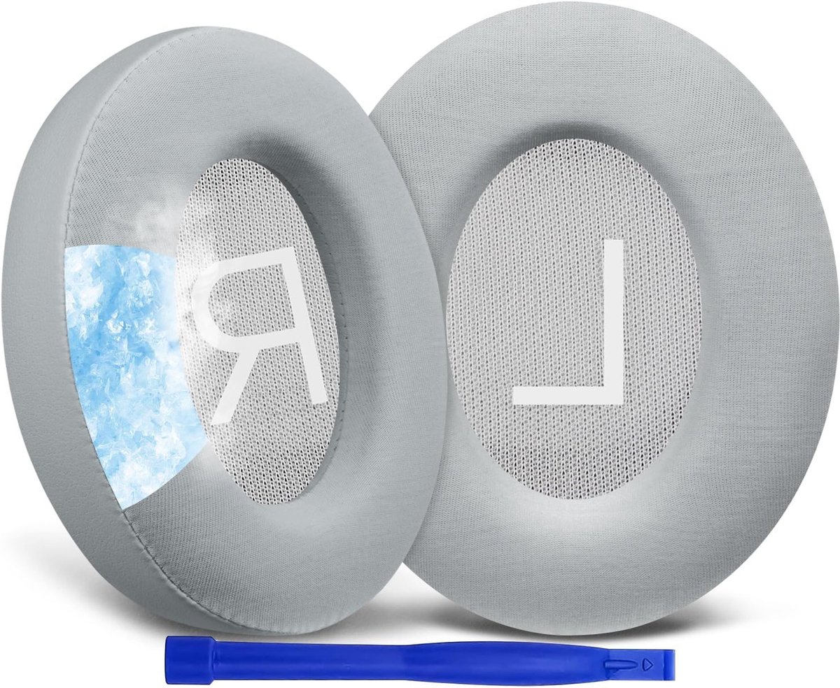 Comfortabele Vervangende Oorkussens voor Draadloze Hoofdtelefoons, Gel Kussens met Geluiddempende Schuim en Zacht Leer - Geschikt voor Bose 700 Hoofdtelefoon