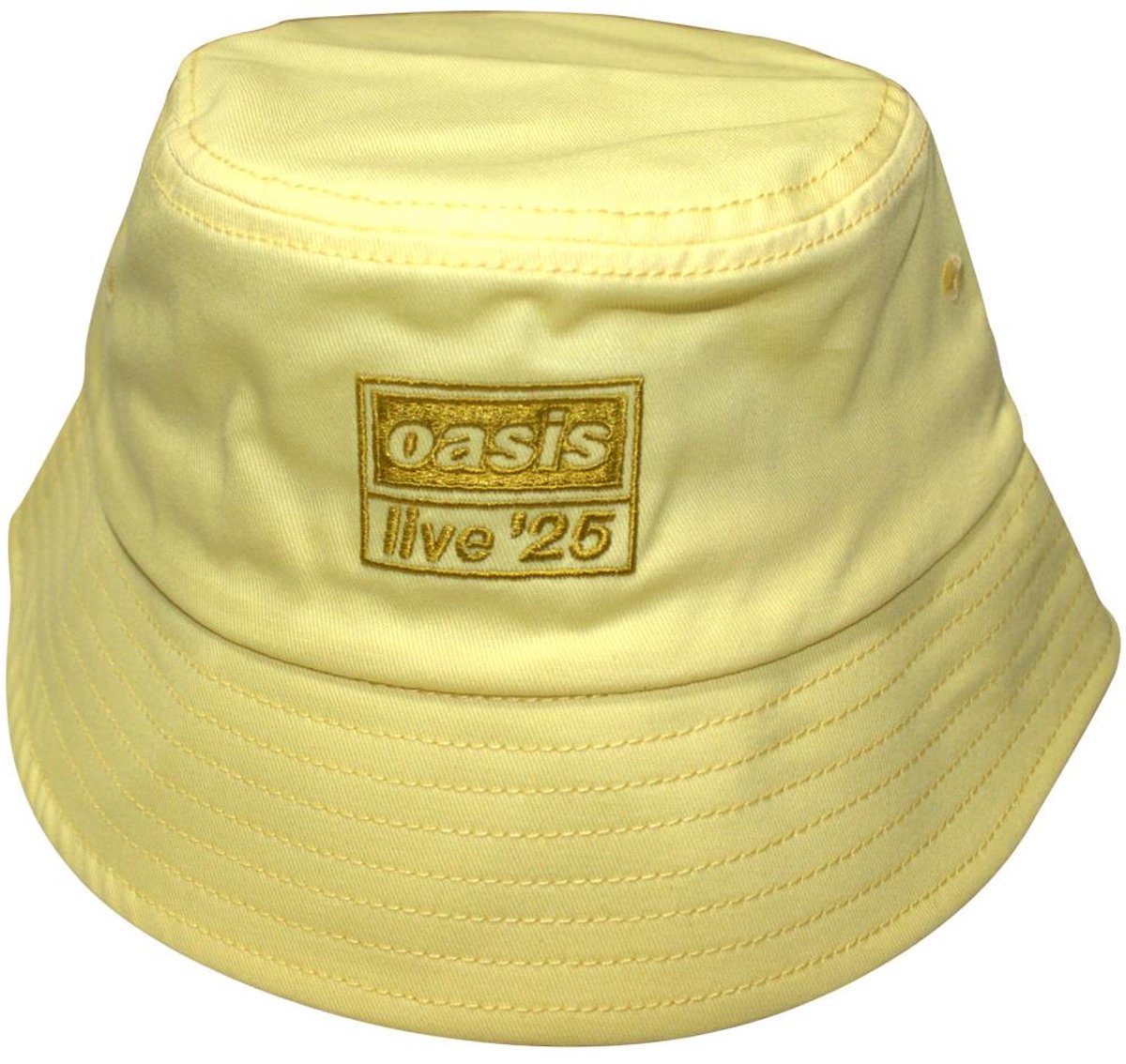Oasis - Live '25 Logo Bucket hat / Vissershoed - Geel