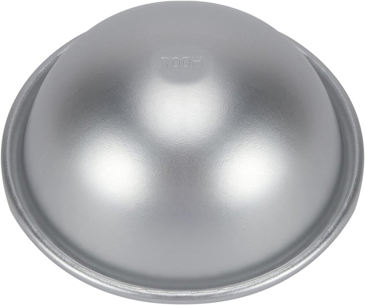 Aluminium Halve Cirkel Cakevorm 10 cm voor Taart, Chocolade, Jelly en Pudding Bakgerei