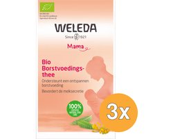 3x Weleda Mama Borstvoedingsthee Bio (40 gr)